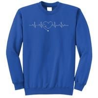 Medical Nursing Stethoscope Nurse Heartbeat Gift Heart Nurse Cute Gift Sweatshirt