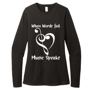 Musical Notes Symbol Gift For Musicians Loves Music Bb Life Womens CVC Long Sleeve Shirt