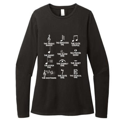 Musical Notes Symbol Definition Humor Womens CVC Long Sleeve Shirt