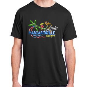 Margaritaville Neon Sign Adult ChromaSoft Performance T-Shirt