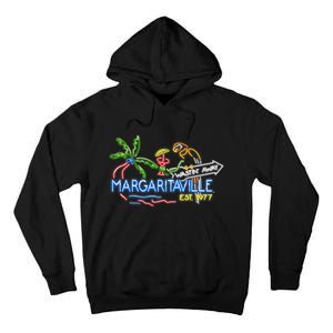 Margaritaville Neon Sign Tall Hoodie