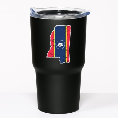 Mississippi New State Flag Weathered Design Southerner Tumbler