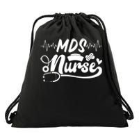 Mds Nurse Stethoscope Nurses Day Drawstring Bag