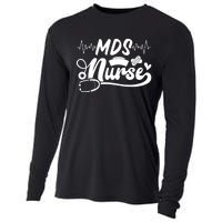 Mds Nurse Stethoscope Nurses Day Cooling Performance Long Sleeve Crew