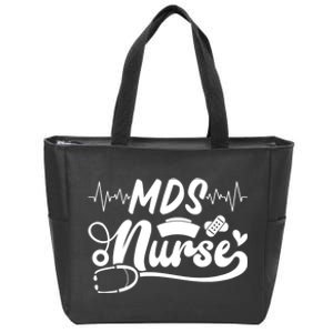 Mds Nurse Stethoscope Nurses Day Zip Tote Bag