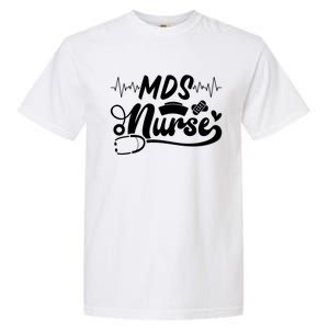 Mds Nurse Stethoscope Nurses Day Garment-Dyed Heavyweight T-Shirt