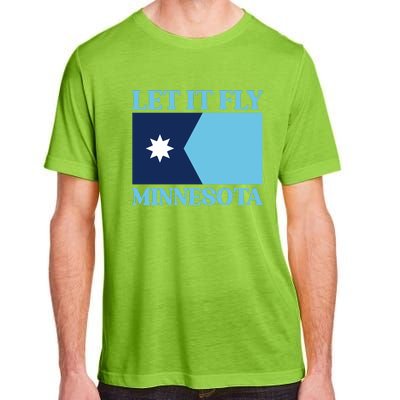 Minnesotas New State Flag Adult ChromaSoft Performance T-Shirt