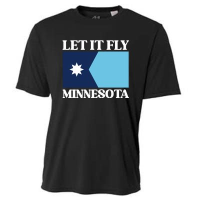 Minnesotas New State Flag Cooling Performance Crew T-Shirt