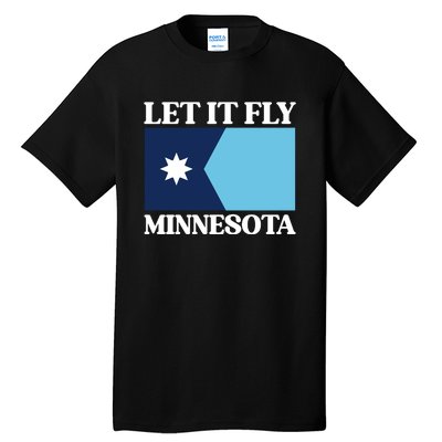 Minnesotas New State Flag Tall T-Shirt