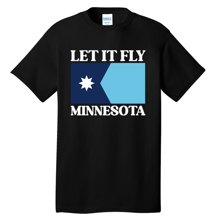 Minnesotas New State Flag Tall T-Shirt