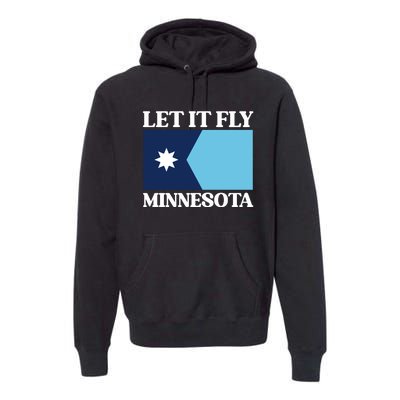 Minnesotas New State Flag Premium Hoodie