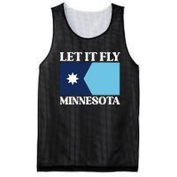 Minnesotas New State Flag Mesh Reversible Basketball Jersey Tank