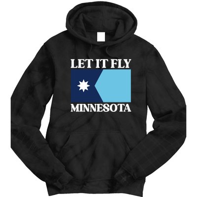 Minnesotas New State Flag Tie Dye Hoodie