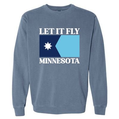 Minnesotas New State Flag Garment-Dyed Sweatshirt