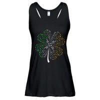 Music Note Shamrock Music Lover St Patrick's Day Ladies Essential Flowy Tank