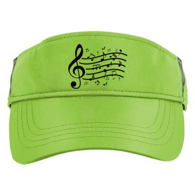 Music Notes Treble Clef Musician Gift Idea Music Gift Adult Drive Performance Visor