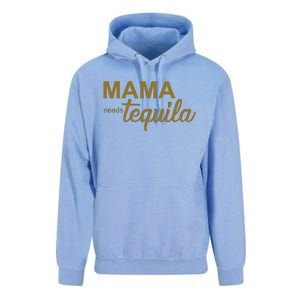 Mama Needs Tequila Funny Gift For Mom Unisex Surf Hoodie