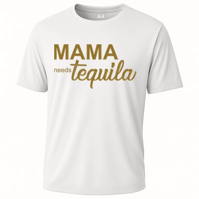 Mama Needs Tequila Funny Gift For Mom Performance Shirt
