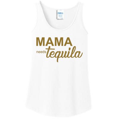 Mama Needs Tequila Funny Gift For Mom Ladies Essential Tank