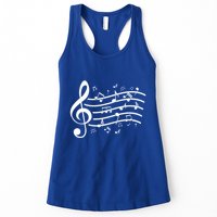 Music Notes Treble Clef Musician Gift Idea Music Meaningful Gift Womens Tank Top