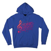 Music Notes Treble Clef Musician Gift Idea Music Meaningful Gift Hoodie