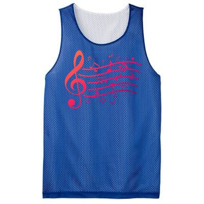 Music Notes Treble Clef Musician Gift Idea Music Meaningful Gift Mesh Reversible Basketball Jersey Tank