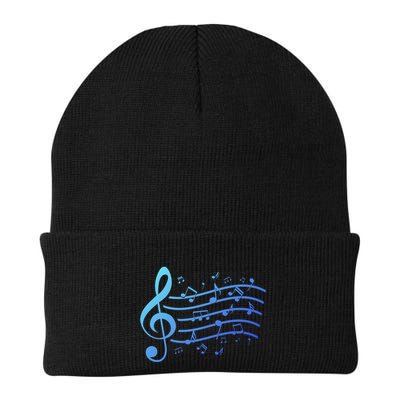 Music Notes Treble Clef Musician Gift Idea Music Meaningful Gift Beanie
