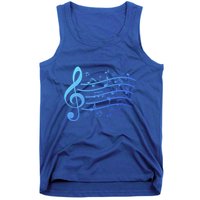 Music Notes Treble Clef Musician Gift Idea Music Meaningful Gift Tank Top