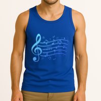 Music Notes Treble Clef Musician Gift Idea Music Meaningful Gift Tank Top