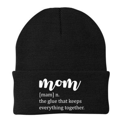 Mom Noun The Glue That Keeps Everything Together Beanie