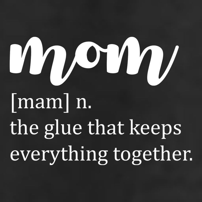Mom Noun The Glue That Keeps Everything Together Golf Towel