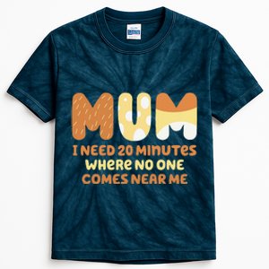 Mom Needs To Be Quiet. A Motto Quote For Mom Motherx Kids Tie-Dye T-Shirt