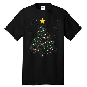 Music Note Tree Wish You A Merry Christmas Gifts Musical Tall T-Shirt