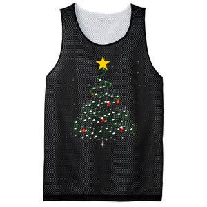 Music Note Tree Wish You A Merry Christmas Gifts Musical Mesh Reversible Basketball Jersey Tank