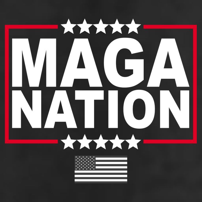 Maga Nation Usa Flag 7 Panel Mesh Trucker Snapback Hat