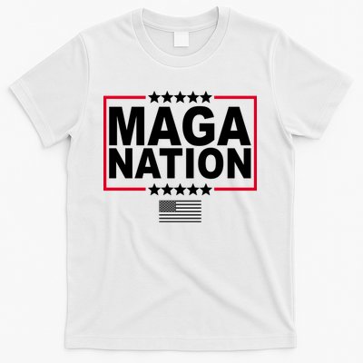 Maga Nation Usa Flag T-Shirt