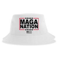 Maga Nation Usa Flag Sustainable Bucket Hat