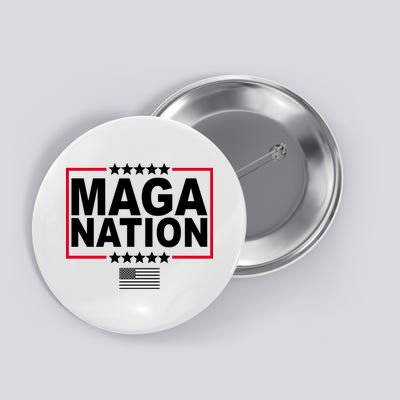 Maga Nation Usa Flag Button