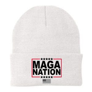 Maga Nation Usa Flag Knit Cap Winter Beanie