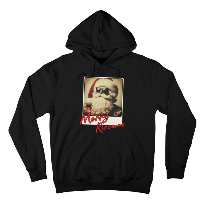 Merry Ns Vintage Christmas Santa Claus Hoodie