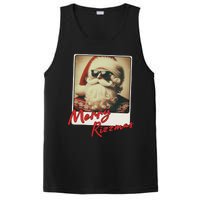 Merry Ns Vintage Christmas Santa Claus PosiCharge Competitor Tank