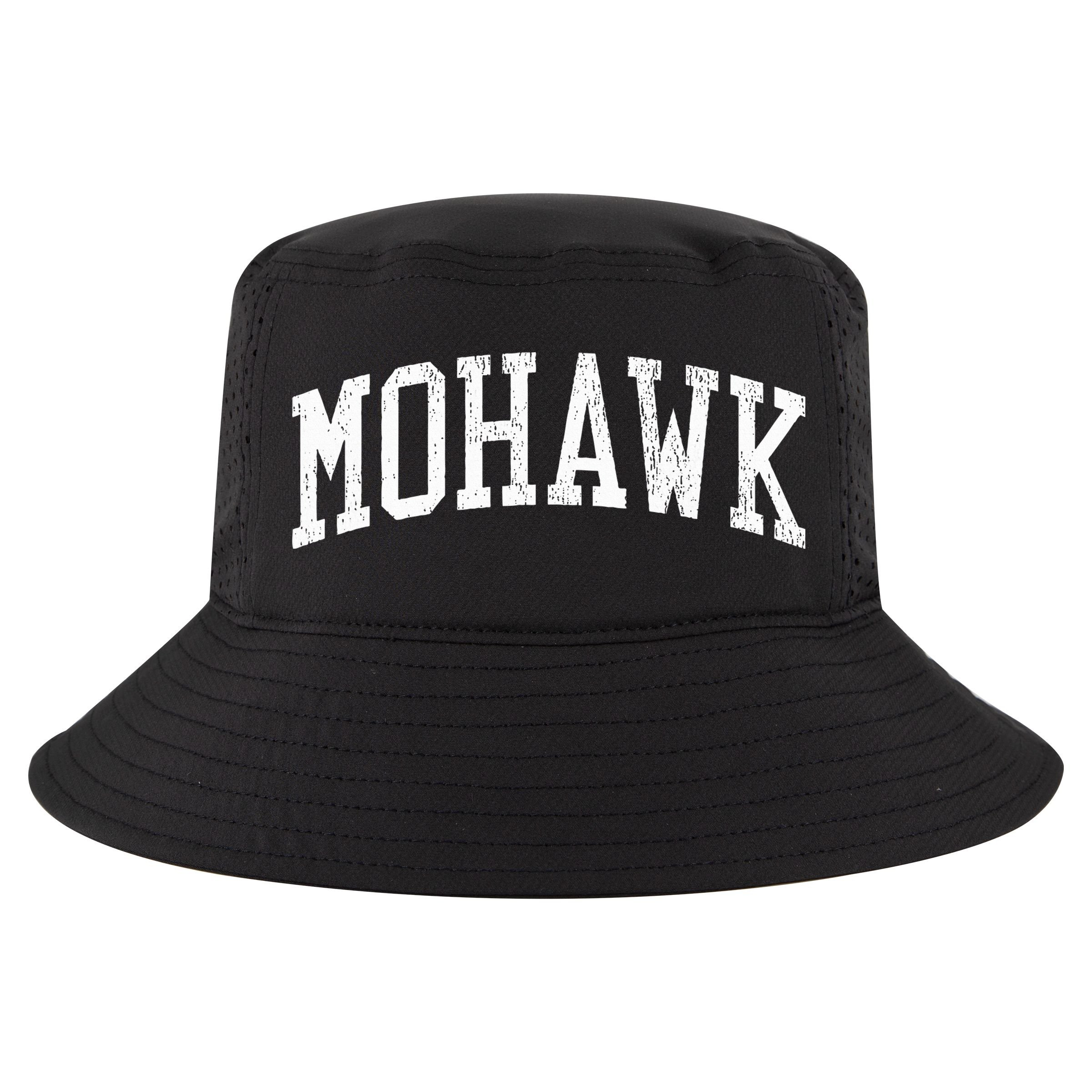 Mohawk NY Vintage Athletic Sports JS02  Cool Comfort Performance Bucket Hat