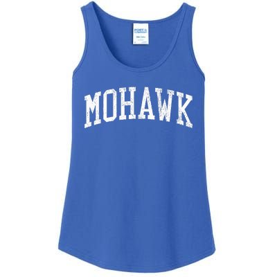 Mohawk NY Vintage Athletic Sports JS02  Ladies Essential Tank