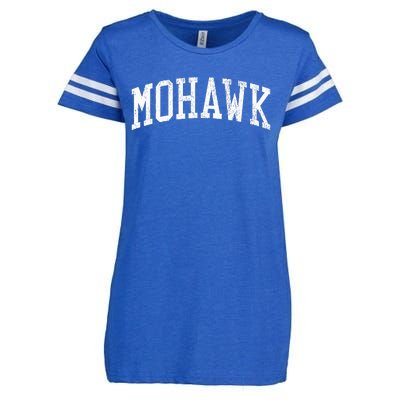 Mohawk NY Vintage Athletic Sports JS02  Enza Ladies Jersey Football T-Shirt