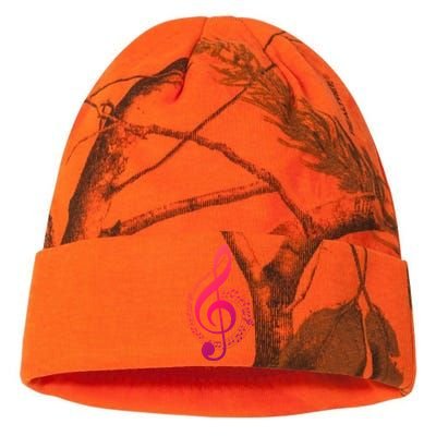 Music Note White Treble Clef Musical Symbol For Musician Gift Kati Licensed 12" Camo Beanie