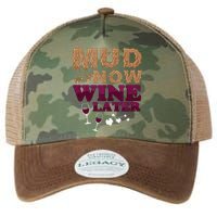 Mud Now Wine Later Obstacle Run Group Outfit Legacy Tie Dye Trucker Hat