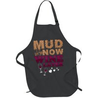 Mud Now Wine Later Obstacle Run Group Outfit Apron