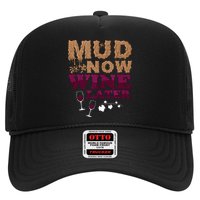 Mud Now Wine Later Obstacle Run Group Outfit Hat