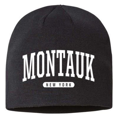 Montauk New York Souvenirs College Style Montauk New York Souvenir Sustainable Beanie