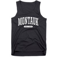 Montauk New York Souvenirs College Style Montauk New York Souvenir Tank Top